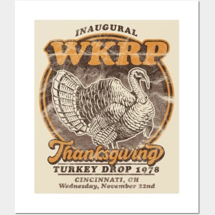 WKRP Turkey Day Vintage Worn Lts Posters and Art